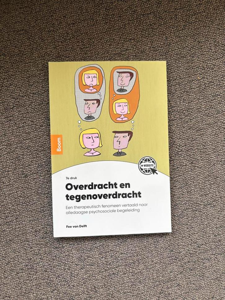 Overdracht en Tegenoverdracht - Psychologie Boek, Boeken, Psychologie, Zo goed als nieuw, Klinische psychologie, Ophalen of Verzenden