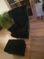 Ikea Strandmon fauteuil met voetenbank, Huis en Inrichting, Fauteuils, Ophalen, Gebruikt, Klassiek, 75 tot 100 cm
