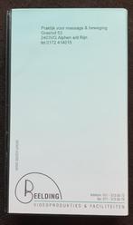 Vhs film, massage en bewegen, Alle leeftijden, Ophalen of Verzenden, Gebruikt, Documentaire