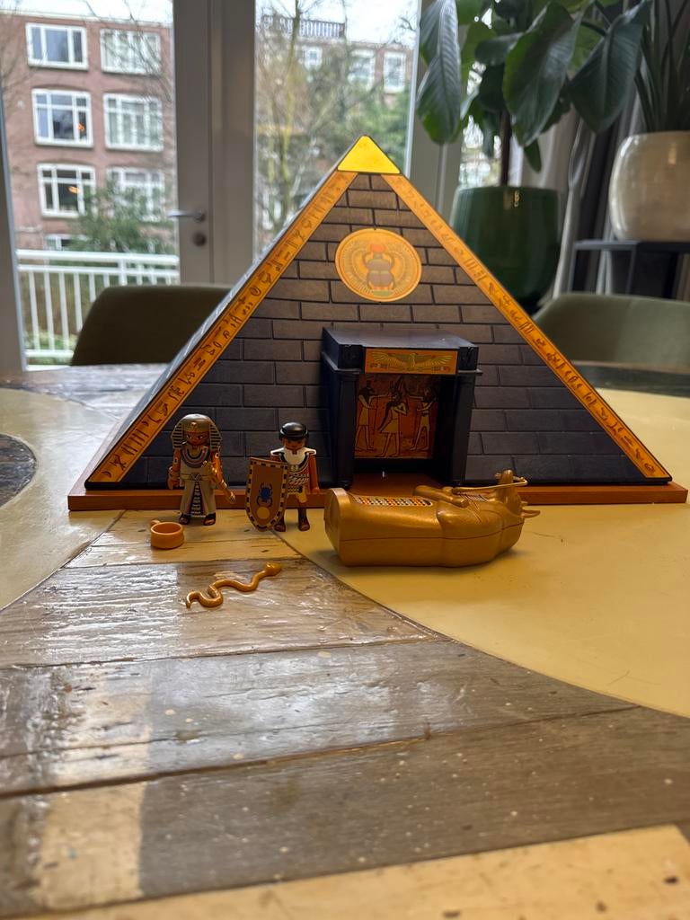 Playmobil Pyramide set, Kinderen en Baby's, Speelgoed | Playmobil, Ophalen of Verzenden, Gebruikt