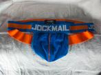 Jockmail Jockstrap Blauw/Oranje, Kleding | Heren, Verzenden, Blauw, Slip