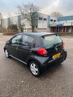 Toyota Aygo 1.0 12V Vvt-i 5DRS 2008 Zwart Airco Carplay NAP, Voorwielaandrijving, Stof, 4 stoelen, Origineel Nederlands