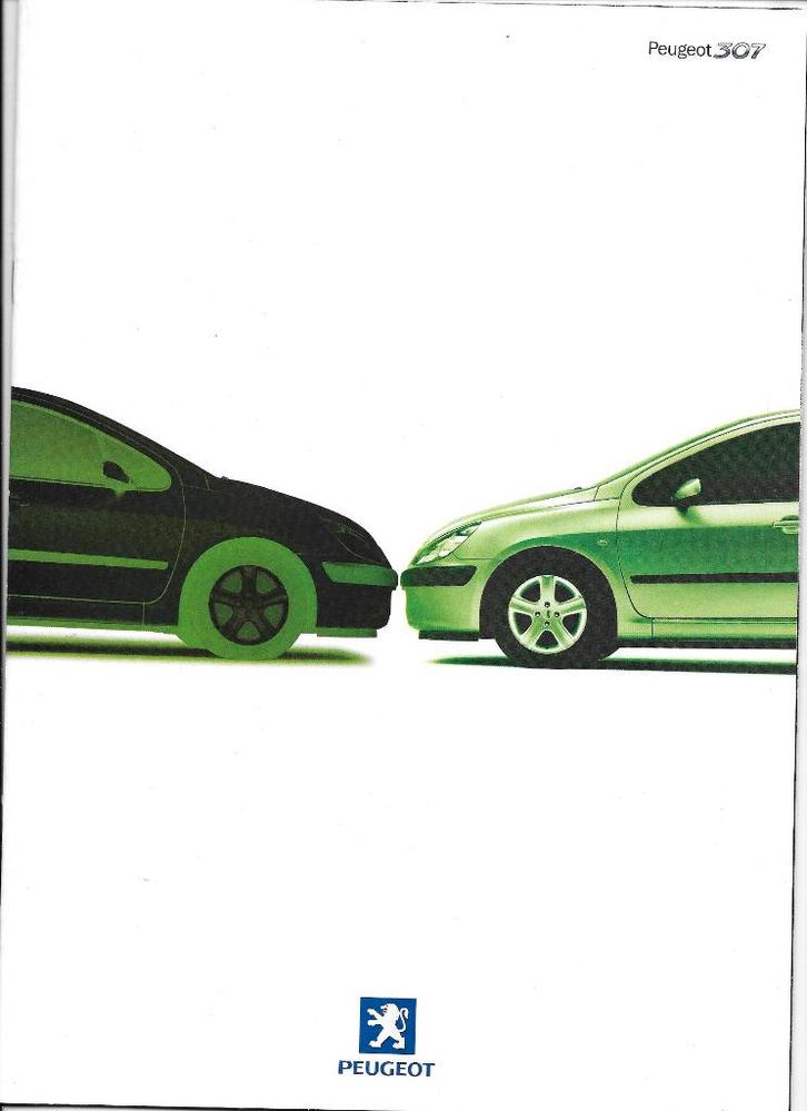 PEUGEOT 307, Boeken, Auto's | Folders en Tijdschriften, Zo goed als nieuw, Peugeot, Ophalen of Verzenden