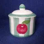 Zeller Fayencerie - suikerpot met appeltje, Huis en Inrichting, Keuken | Servies, Ophalen of Verzenden, Zo goed als nieuw, Overige stijlen