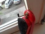 Vintage schoen uitwrijfborstel van haar met ophangstysteem, Ophalen of Verzenden