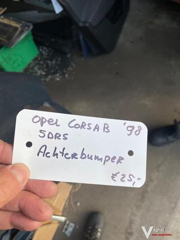 Opel Corsa B achterbumper 1998 beschikbaar voor biedingen