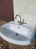 Wasbak met kraan, Doe-het-zelf en Verbouw, Sanitair, Ophalen, Gebruikt, Wastafel
