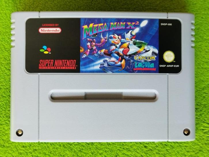 Mega Man X2 - Super Nintendo SNES, Spelcomputers en Games, Games | Nintendo Super NES, Zo goed als nieuw, Avontuur en Actie, 1 speler