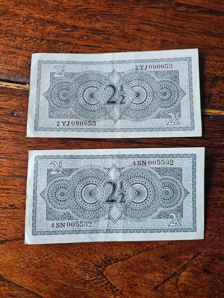 2,50 Gulden Juliana - biljet Nederland, Postzegels en Munten, Bankbiljetten | Nederland, Ophalen of Verzenden