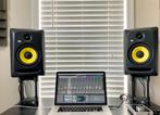 2x KRK Classic 7 set NIEUWSTAAT Rokit 4 5 6 7 8 speakers, Zo goed als nieuw, 120 watt of meer, Front, Rear of Stereo speakers
