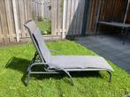 Grijs ligbed inclusief kussen (le Sud), Tuin en Terras, Ophalen, Gebruikt, Aluminium