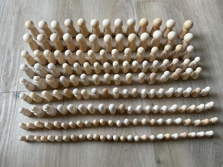 Grote partij Pegdolls en aanverwante artikelen, Hobby en Vrije tijd, Knutselen, Nieuw, Materiaal, Ophalen