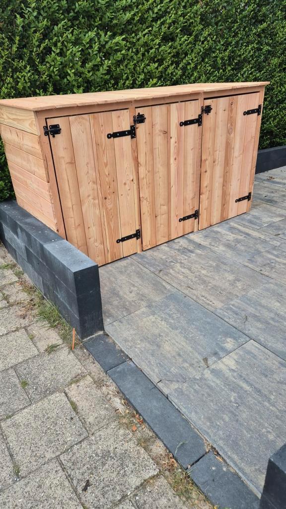 Nieuwe Douglas Houten Containerberging, Tuin en Terras, Tuinmeubel-accessoires, Nieuw, Ophalen of Verzenden
