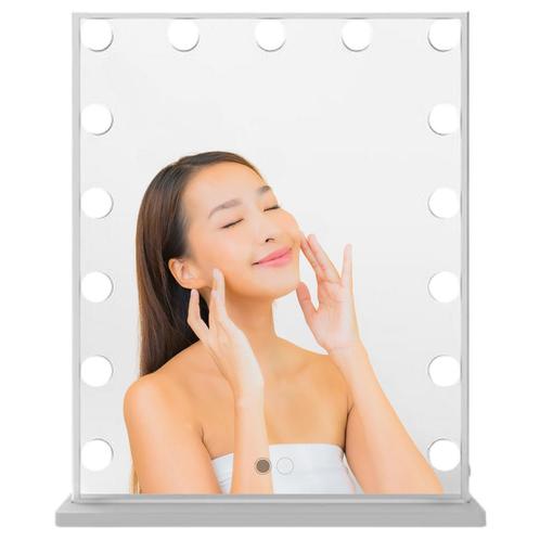 Hollywood make up spiegel, Huis en Inrichting, Woonaccessoires | Spiegels, Nieuw, Minder dan 50 cm, Minder dan 100 cm, Rechthoekig