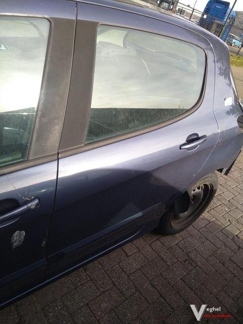 Peugeot 308 lv rv la ra deur, Auto-onderdelen, Carrosserie en Plaatwerk, Achterklep, Achter, Gebruikt, Ophalen