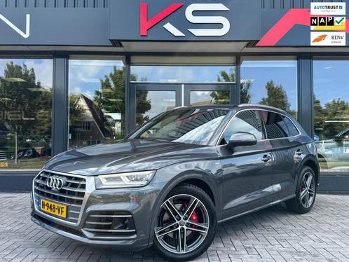 Audi Q5 2.0 TFSI quattro Sport S Line Edition Virtual HUD 36, Auto's, Audi, Bedrijf, Te koop, Q5, 360° camera, 4x4, ABS, Achteruitrijcamera