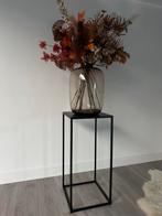 Zwart stalen zuil, Huis en Inrichting, Woonaccessoires | Zuilen en Pilaren, Ophalen, Zo goed als nieuw