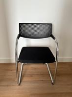 Vitra Vis a Vis stoel ontworpen door Antonio Citterio, Huis en Inrichting, Stoelen, Ophalen, Zwart, Zo goed als nieuw, Stof