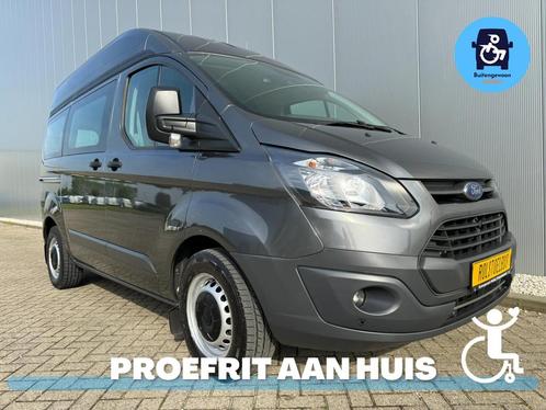 Ford Transit Custom Rolstoelbus Automaat | Elek Deuren Zelfr, Auto's, Bestelauto's, Bedrijf, Te koop, Metallic lak, Ford, Diesel