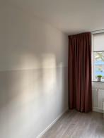 Oudroze gordijnen - verduisterend, Huis en Inrichting, Overige kleuren, 200 cm of meer, Ophalen of Verzenden, Zo goed als nieuw