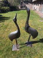 Metalen vogels, Antiek en Kunst, Kunst | Designobjecten, Ophalen of Verzenden