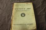 Victoria KR26 KR26N Sport 250cc Aero 1953 ersatzteile liste, Ophalen of Verzenden, Overige merken