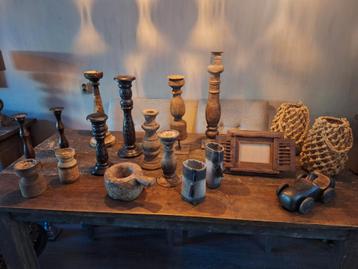Mooie stoere robuuste sobere landelijke accessoires  beschikbaar voor biedingen