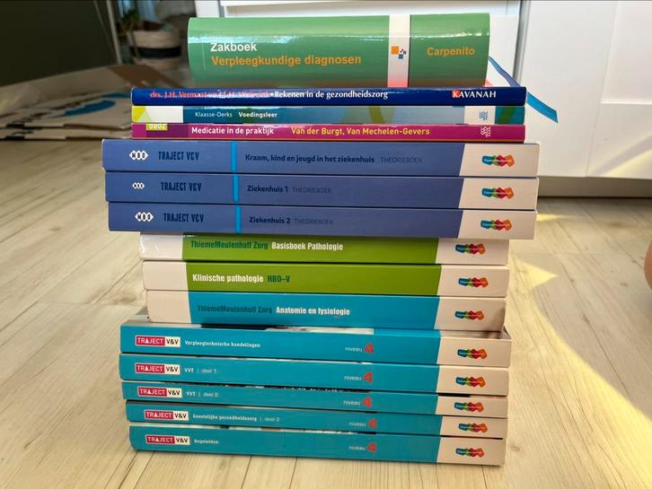 Schoolboeken Verpleegkunde, Boeken, Schoolboeken, Zo goed als nieuw, Overige vakken, Overige niveaus, Ophalen