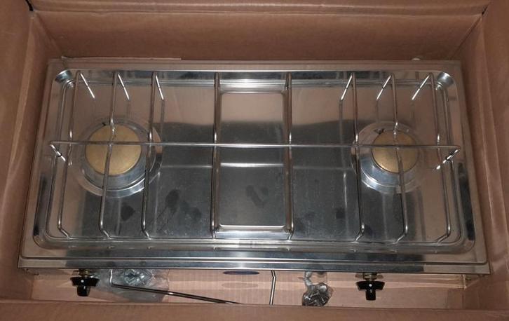 2pits Gasstel, cardanisch, merk Parker, NIEUW, Watersport en Boten, Accessoires en Onderhoud, Nieuw, Ophalen