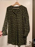 Mosgroen/gele tijger blouse - Maat S - HEMA, Kleding | Dames, Jurken, Ophalen of Verzenden, Zo goed als nieuw, Maat 36 (S), Groen