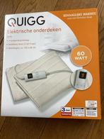 QUIGG Elektrische deken 1-persoons, Huis en Inrichting, Eenpersoons, Wit, Nieuw, Ophalen of Verzenden