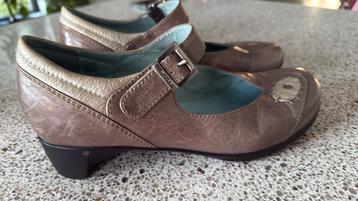 Wolky pump ballerina taupe mt 40 beschikbaar voor biedingen