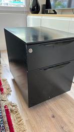 Archiefkast op wielen, Huis en Inrichting, Kasten | Roldeurkasten en Archiefkasten, Ophalen, Gebruikt, Minder dan 100 cm, Metaal