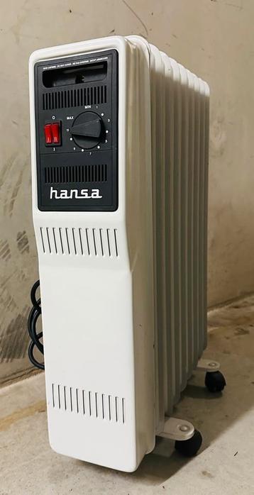 Hansa, electrische Plaat-Radiator. beschikbaar voor biedingen