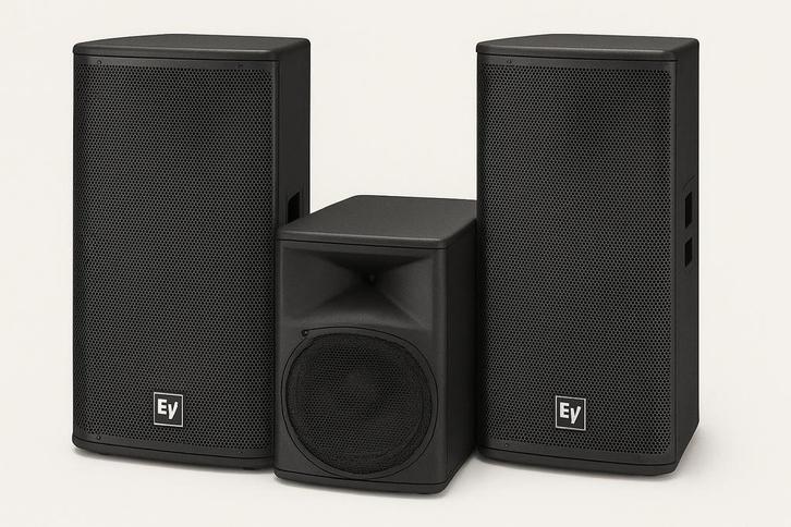 PA speakers huren | Krachtig geluid voor feest, en evenement, Audio, Tv en Foto, Luidsprekers, Zo goed als nieuw, 120 watt of meer