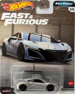 Hot Wheels Fast & Furious Euro Fast ‘17 Acura NSX, Nieuw, Ophalen of Verzenden, Verzamelen, Auto