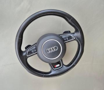 Audi S Line Stuur A6,S6 A7,S7 (4G,C7) +airbag +flippers beschikbaar voor biedingen
