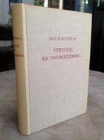 Ritter, Dr. P.H. jr. - Vertoog en ontboezeming (1948), Antiek en Kunst, Ophalen of Verzenden
