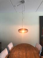 Rietveld hanglamp matzwart met rookglas, Huis en Inrichting, Lampen | Hanglampen, Minder dan 50 cm, Glas, Zo goed als nieuw, Ophalen
