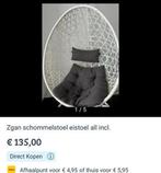 Zowel tuin als binnen schommelstoel all incl, Ophalen, Zo goed als nieuw