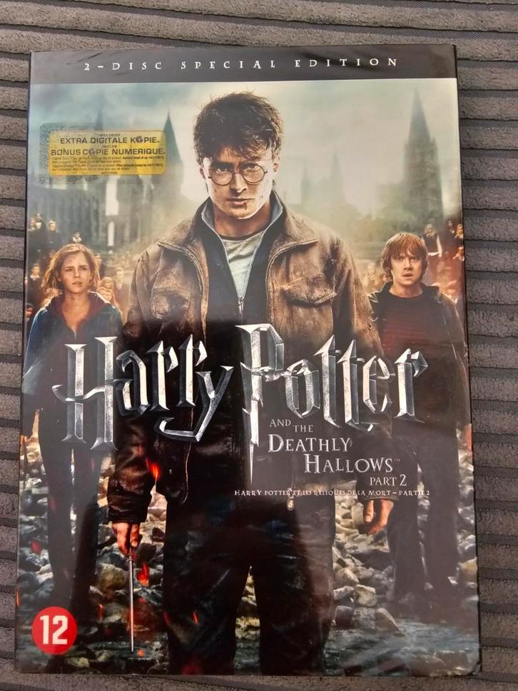 Harry Potter DVD - De Relieken van de Dood Deel 2, Cd's en Dvd's, Dvd's | Science Fiction en Fantasy, Zo goed als nieuw, Fantasy