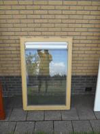 128 x 86.5 met dubbelglas en rooster, Ophalen, Gevelraam of Ruit, Gebruikt, 80 tot 120 cm