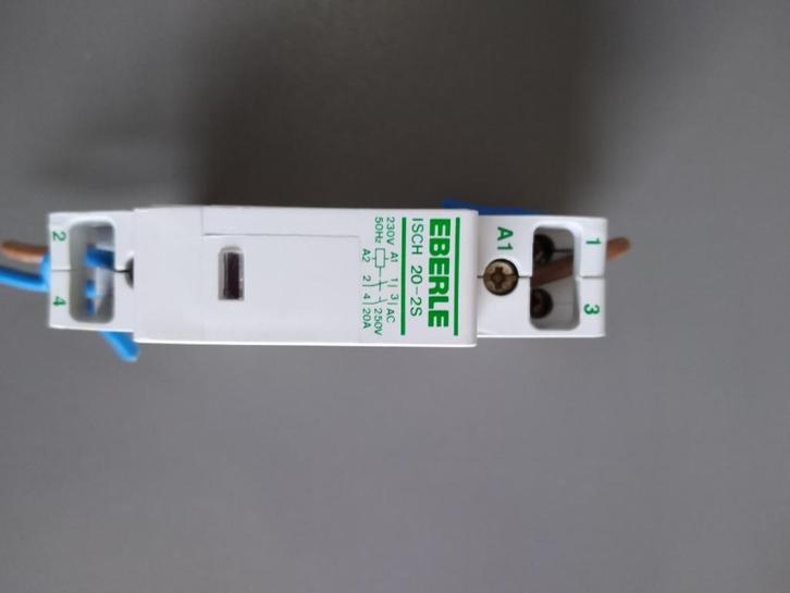 Installatiebeveiliging Eberle 20-2S, Doe-het-zelf en Verbouw, Elektra en Kabels, Zo goed als nieuw, Schakelaar, Ophalen