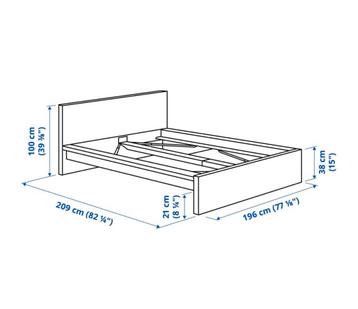 Malm bed IKEA - afbeelding 5