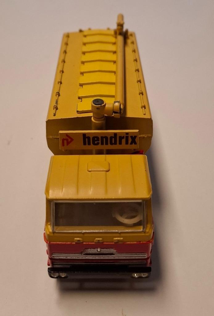 Lion Car DAF Hendrix, Hobby en Vrije tijd, Modelauto's | 1:50, Zo goed als nieuw, Bus of Vrachtwagen, Lion Toys, Ophalen of Verzenden