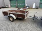 Aanhangwagen Enkelasser - 250x130 - Handig voor Transport!, Auto diversen, Aanhangers en Bagagewagens, Ophalen of Verzenden, Gebruikt