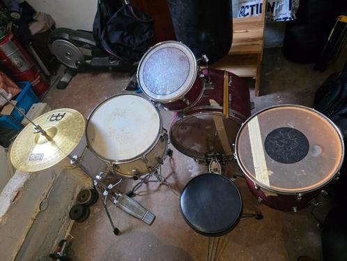 maxwel drumstel, Muziek en Instrumenten, Drumstellen en Slagwerk, Gebruikt, Overige merken, Ophalen