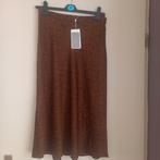 Satinlook rok Shoeby bruin/panterprint in maat L, Kleding | Dames, Rokken, Maat 38/40 (M), Bruin, Nieuw, Ophalen of Verzenden
