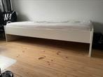 Bed 90 x 220, wit, van BEUK meubels, Huis en Inrichting, Slaapkamer | Bedden, Ophalen, 90 cm, Eenpersoons, Wit