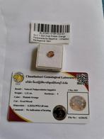 Padparadscha Saffier, Ophalen of Verzenden, Zo goed als nieuw